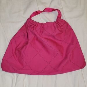 CORNELIA guest drawstring wristlet Pink bag